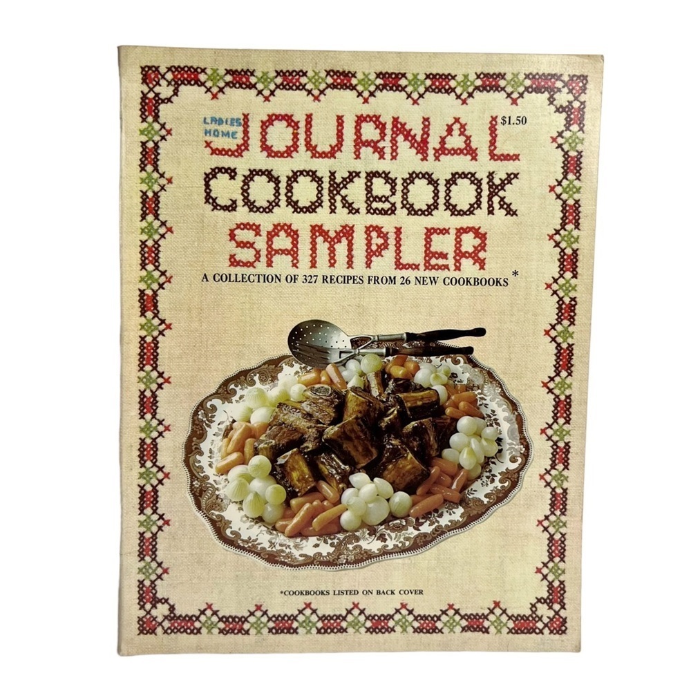 Vintage 1968 Ladies Home Journal Cookbook Sampler